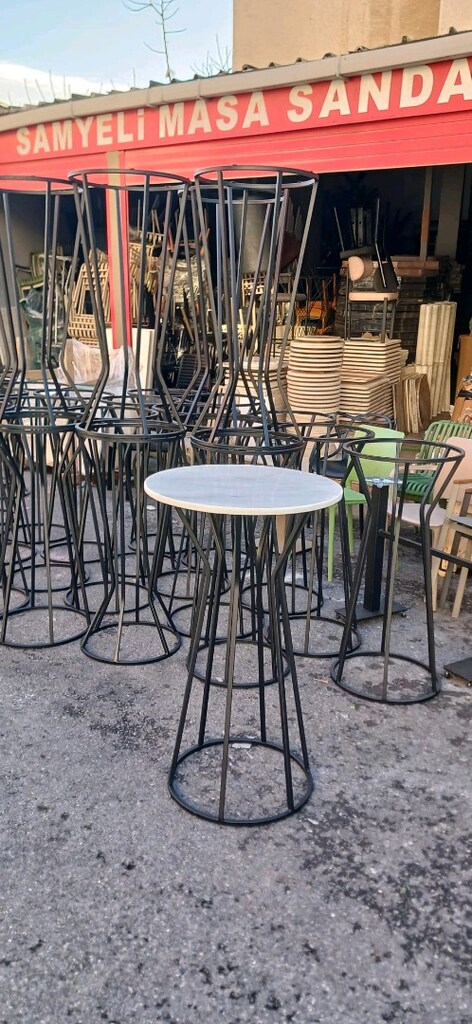 bistro mermer masa modeli