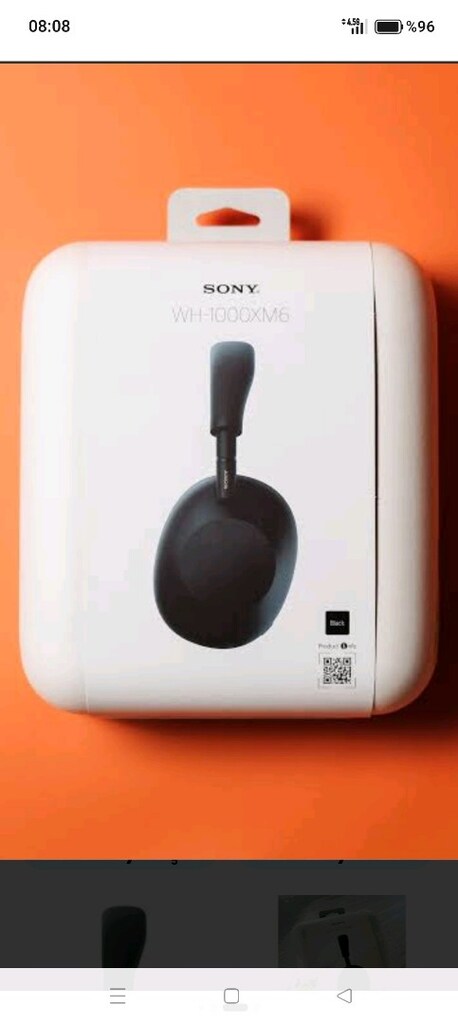 Sony WH-1000XM6 kablosuz kulak üstü kulaklık. - 3
