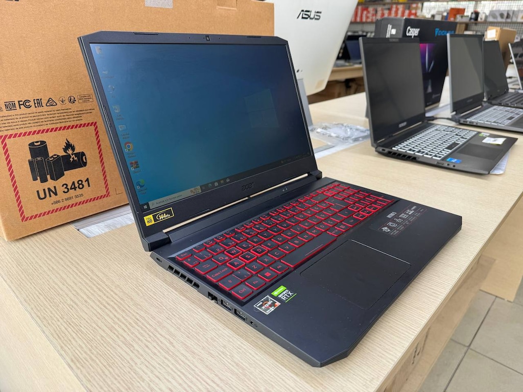 ACER NİTRO 5 *RYZEN 5 5600H İŞLEMCİ *8GB RAM *512GB SSD *3050 4GB E.K - 4