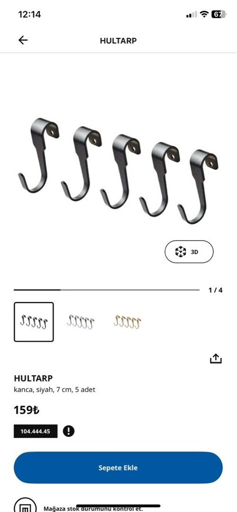 ikea mutfak rayi , kanca ve kagit havluluk - 3