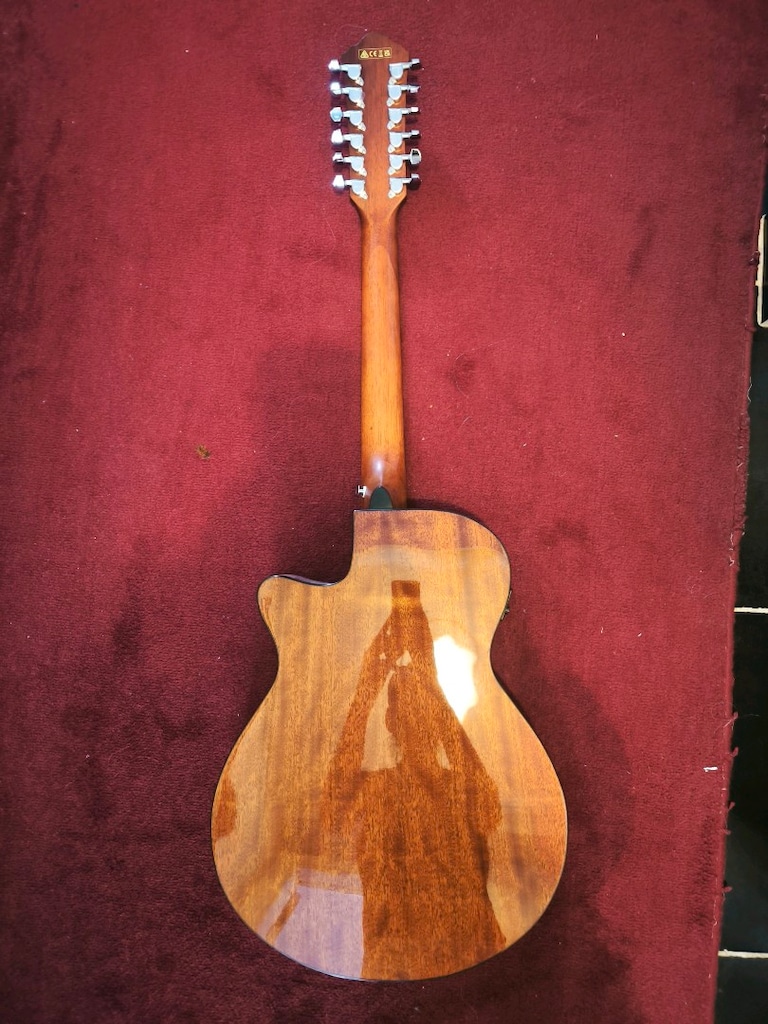 IBANEZ AEG5012-BKH 12 Telli Siyah Elektro Akustik Gitar - 4