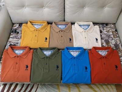 7 Adet U.S. Polo Assn. Polo Yaka L Sweatshirt
