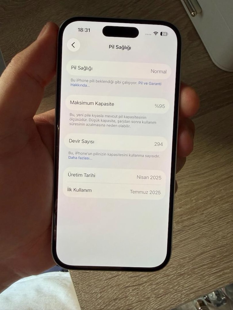 Iphone 16 128 gb Garabtili kutulu Faturalı - 2