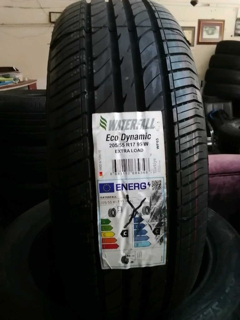 205/55r 17 Ebat Sıfır Yaz Lastiği Yerli Waterfall - 2