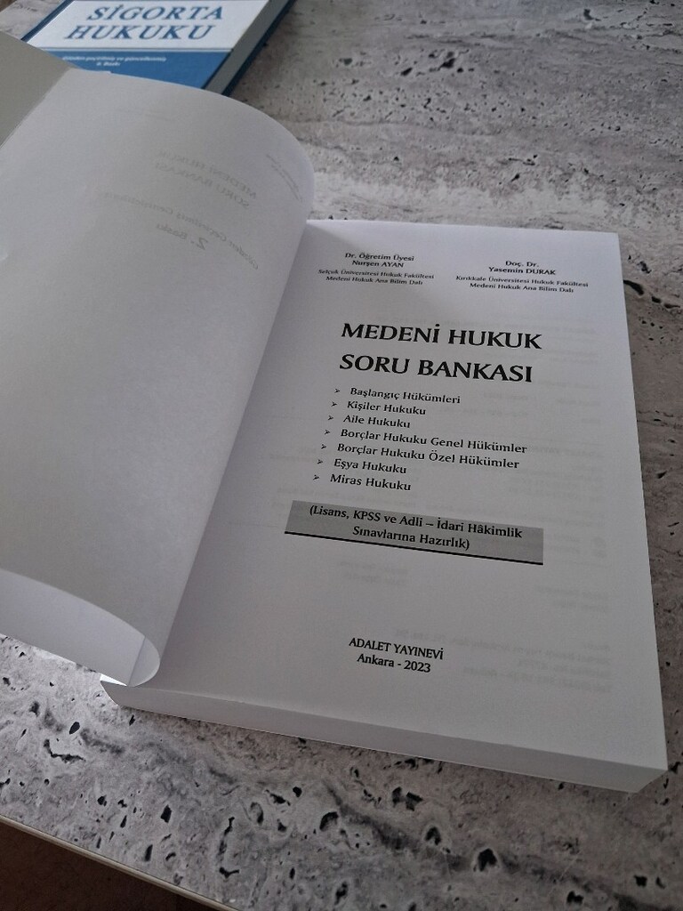 Medeni Hukuk Soru Bankası - 4