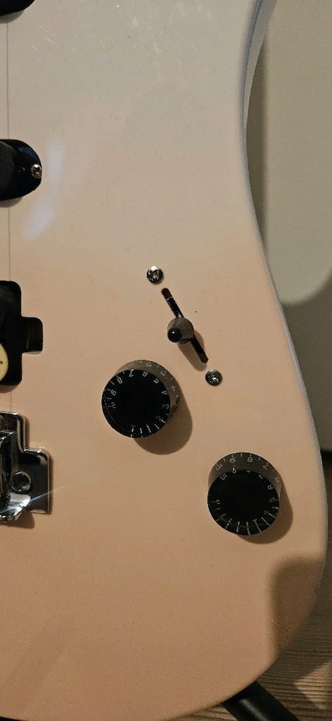 Donner DMT - 66 Elektro Gitar (Pembe-Beyaz) - 5