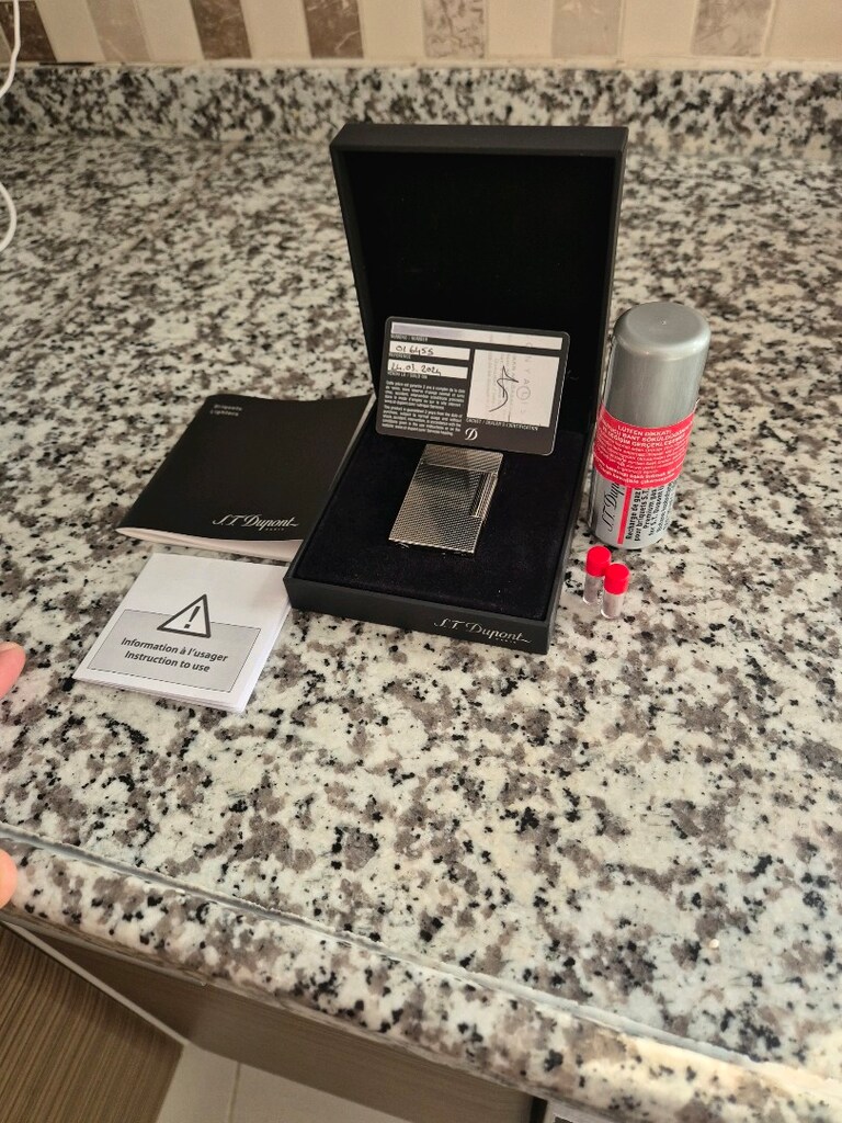 ST dupont orjinal ful set çift alev konyalı saat alınma - 3