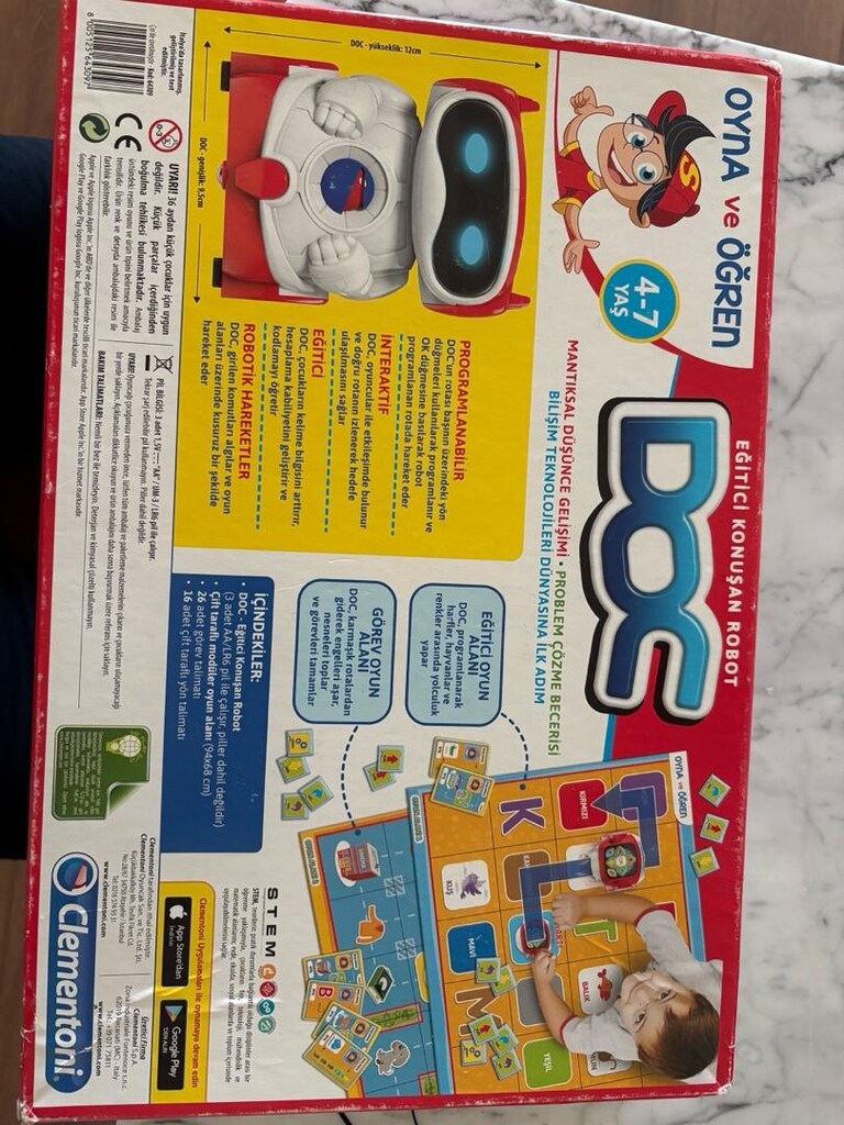 clementoni doc eğitici robot kodlama - 2
