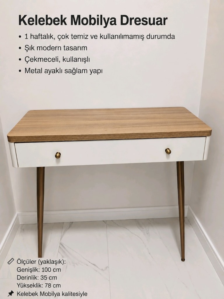 1 haftalık dresuar kelebek mobilyadan alındı