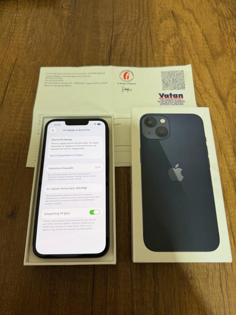 IPHONE 13 KUTULU FATURALI DEĞİŞENSİZ - 3