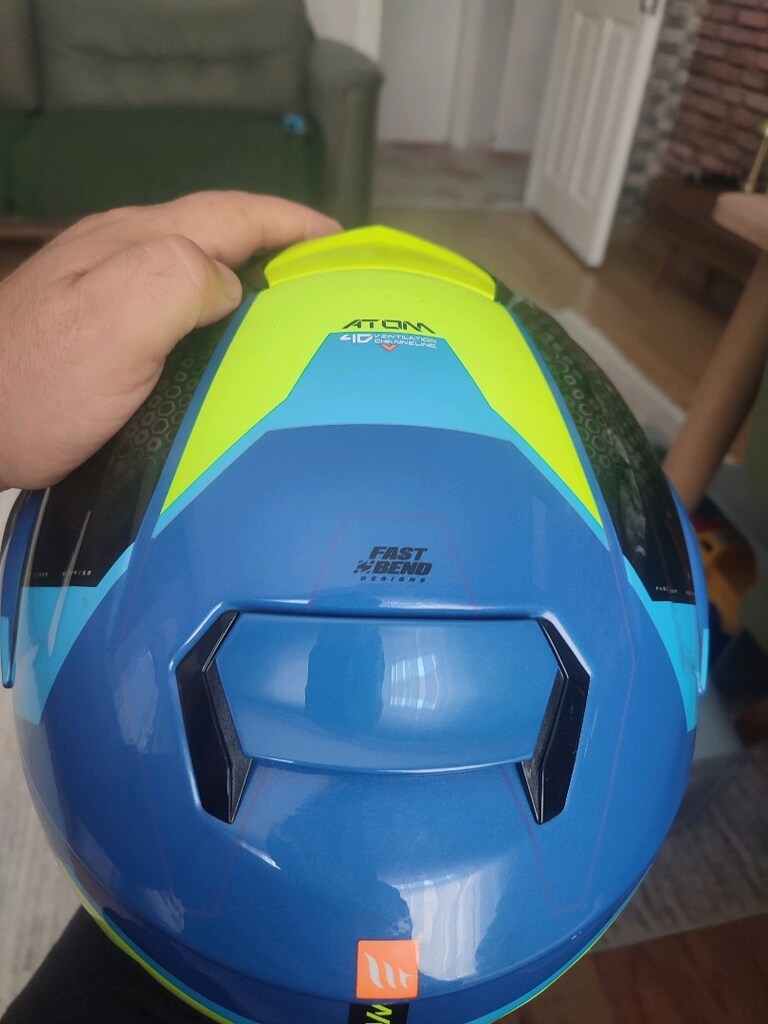 çene açılır kask MT helments(Atom) M beden orjınal mt kask - 4