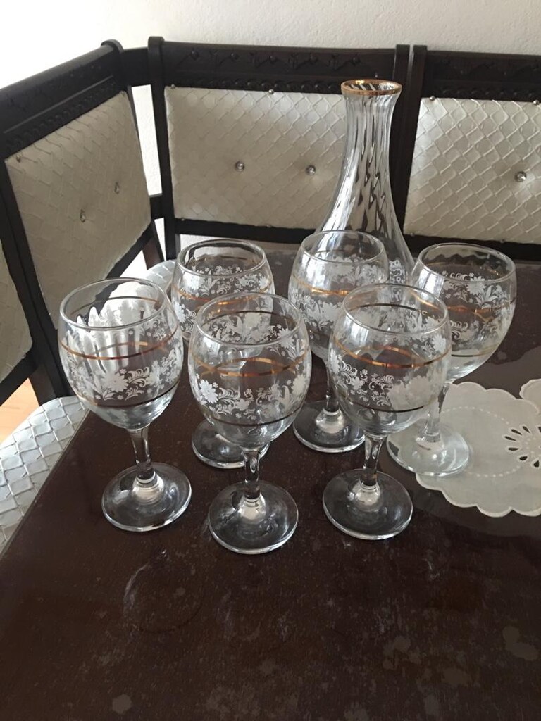 DESENLİ VARAKLI KADEH TAKIMI - 3