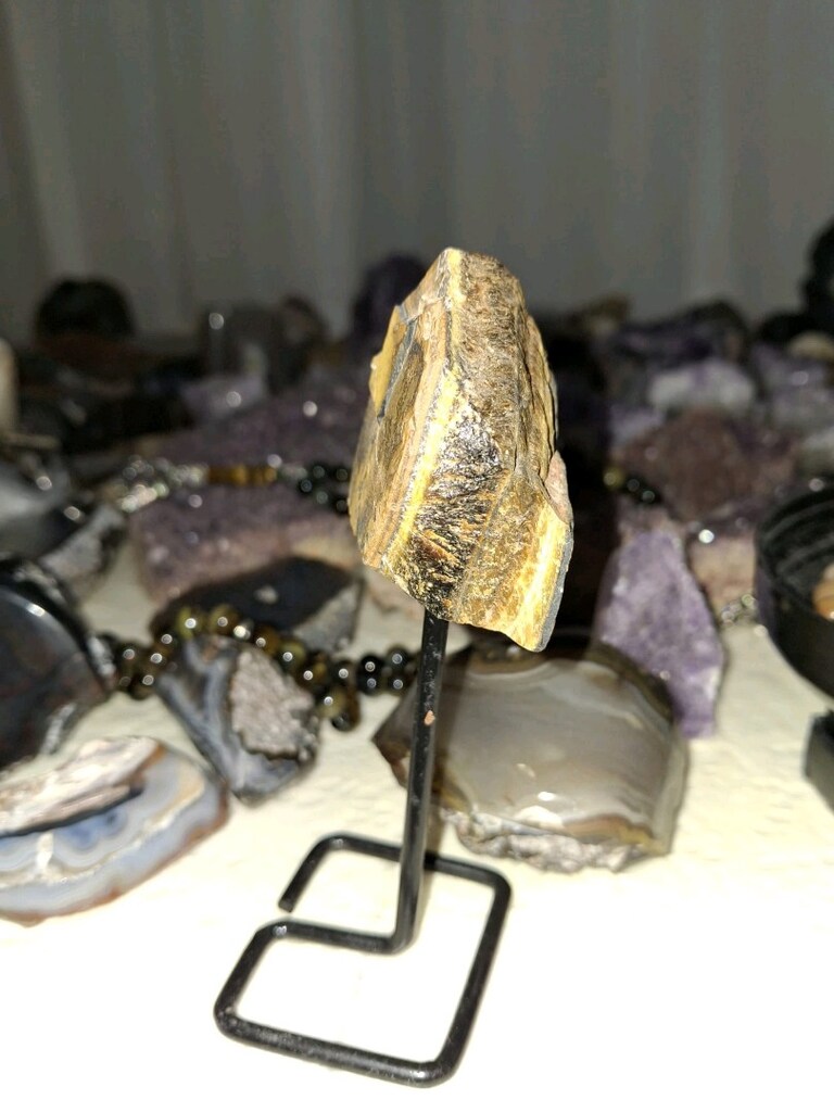 maşa üstü 90 gram kaplan gözü taşı... - 3
