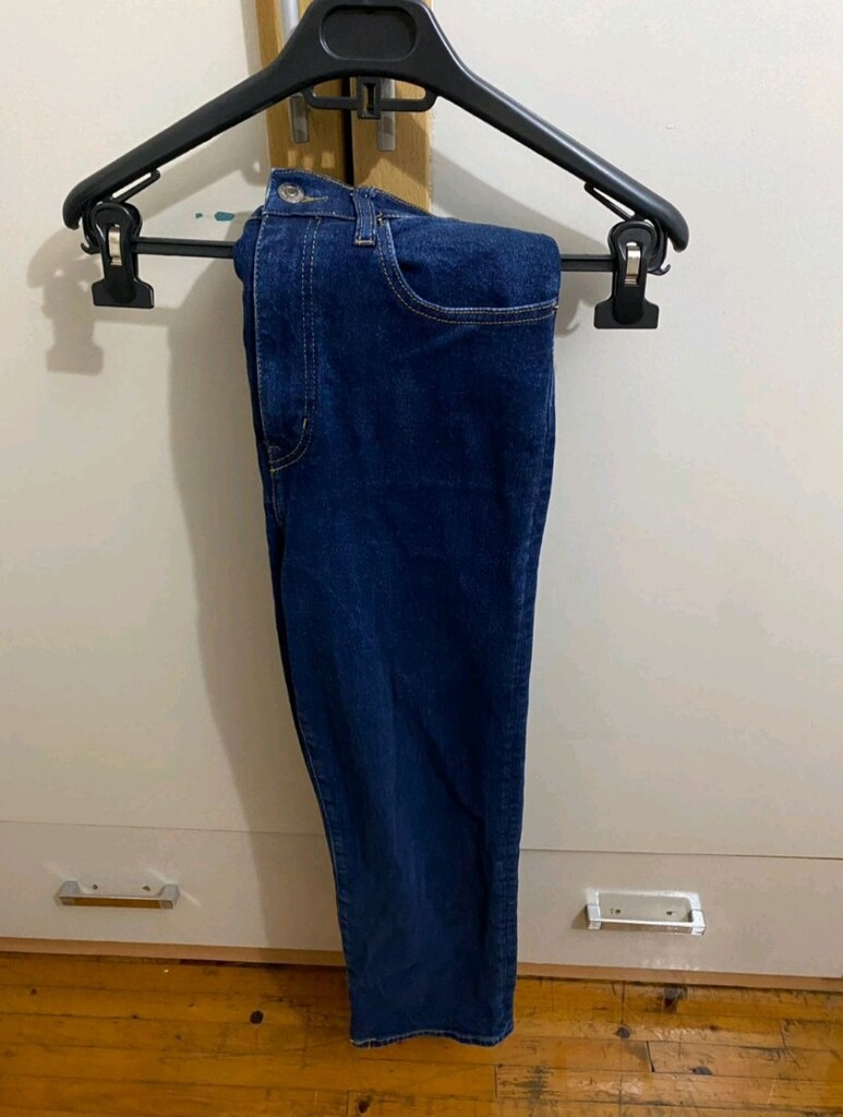Orijinal H&M Koyu Mavi Yüksek Bel - 8