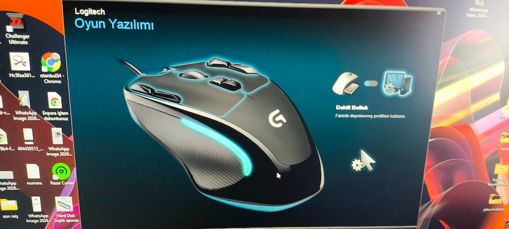 Logitech G300s kablolu optik oyuncu faresidir. - 9
