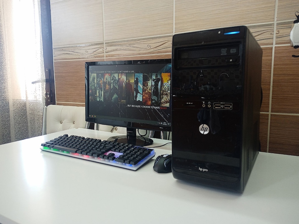 HP PRO i5 - 19inch GenişEkran LCD Monitör Bilgisayar Set - 3