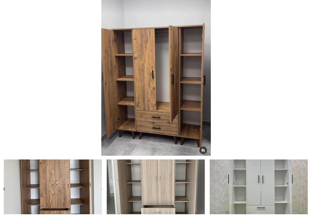 4 kapaklı elbise dolabı nombeblvzq - 4