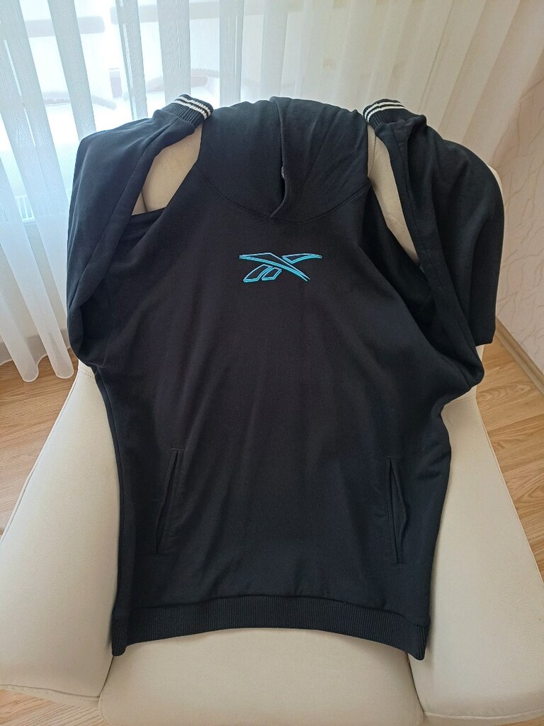 Reebok XXL orijinal defosuz kapşonlu swit 4 mevsim. - 5