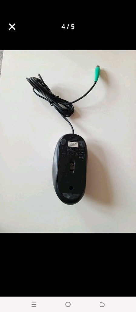PS/2 girişli HP kablolu mouse - 4