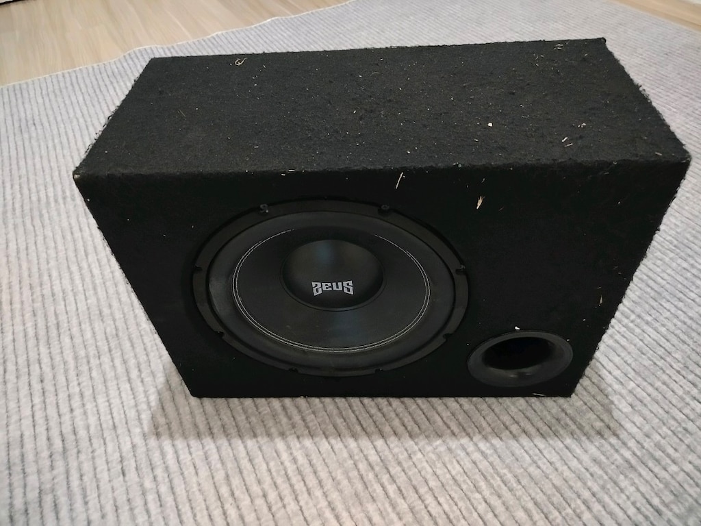 ZEUS 30 cm 1400 W 400 RMS SUBEOOFER KABİNLİ - 2