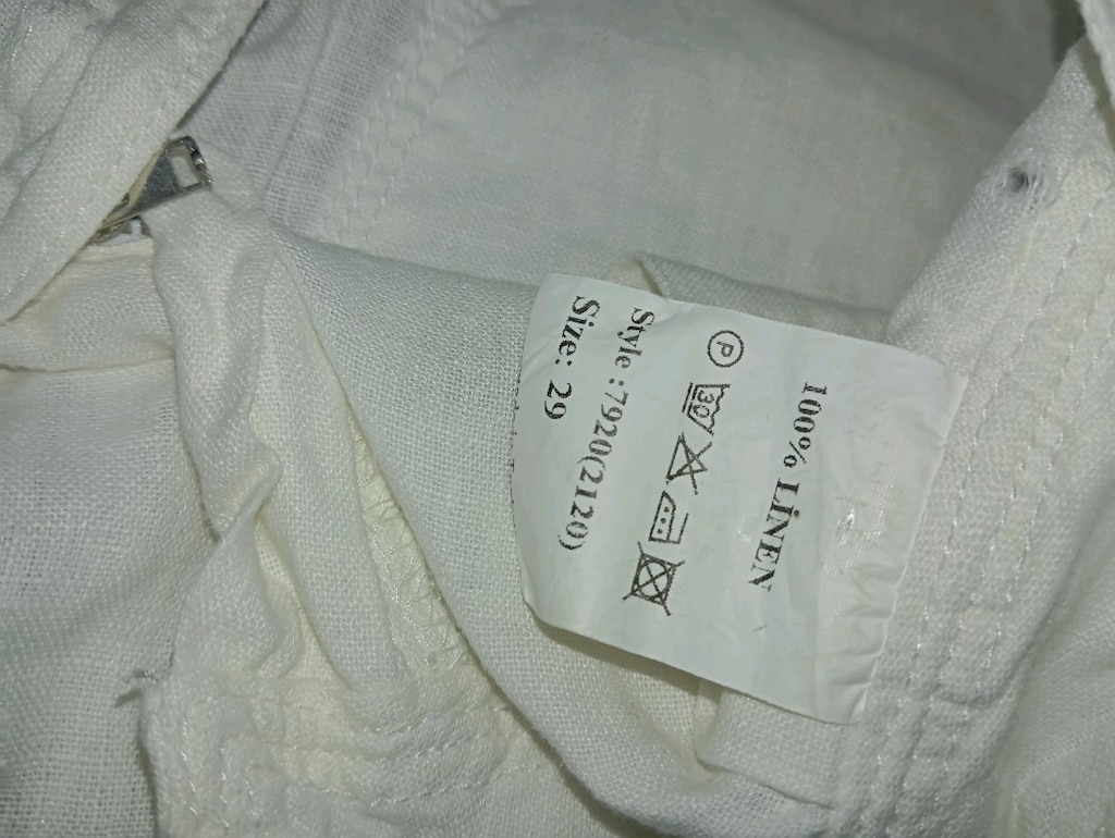 keten pantolon kumaş pantolon - 3