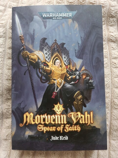 Morvenn Vahl. orijinal warhammer 40k kitabı. Black library.