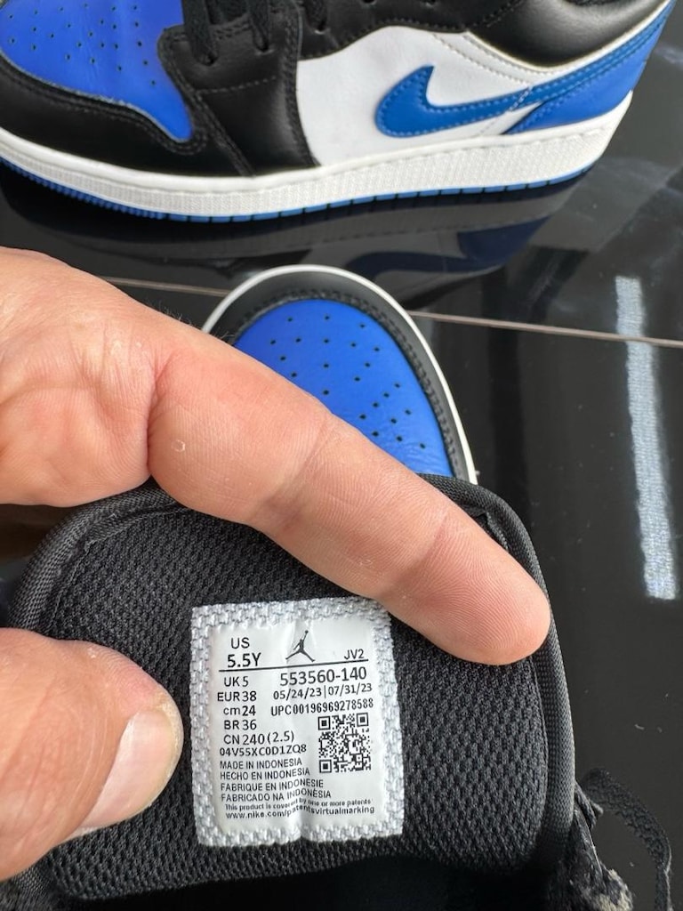 Orijinal NİKE AİR JORDAN 1 Low 38 numara - 8