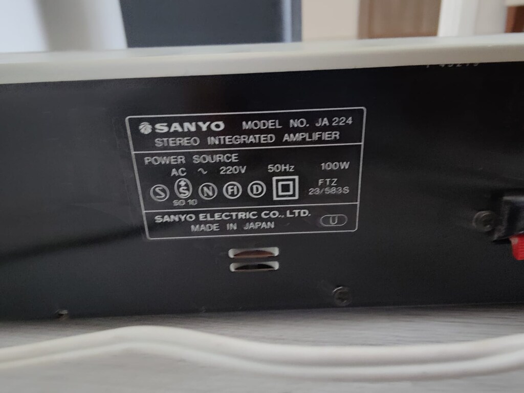 SANYO JA-224 STEREO AMFİ - 5