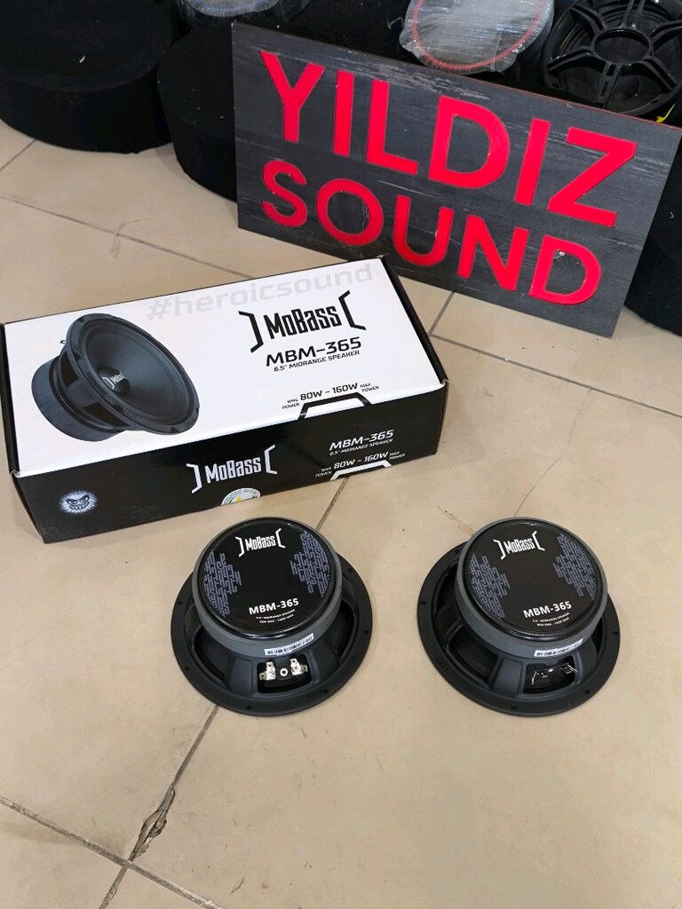 Mobass 16 cm Midrange Hoparlör Takim Sifir - 2