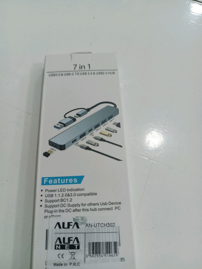 TYPE-C 7-1 3.0 yeni nesil USB ÇOKLAYICI - 2