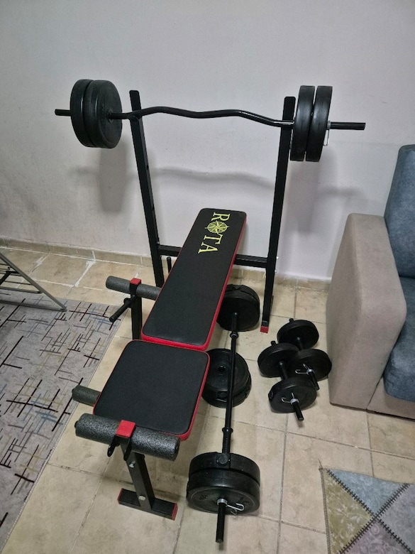 SATILIK (60 kg ağırlık seti + bench sehpası) - 2