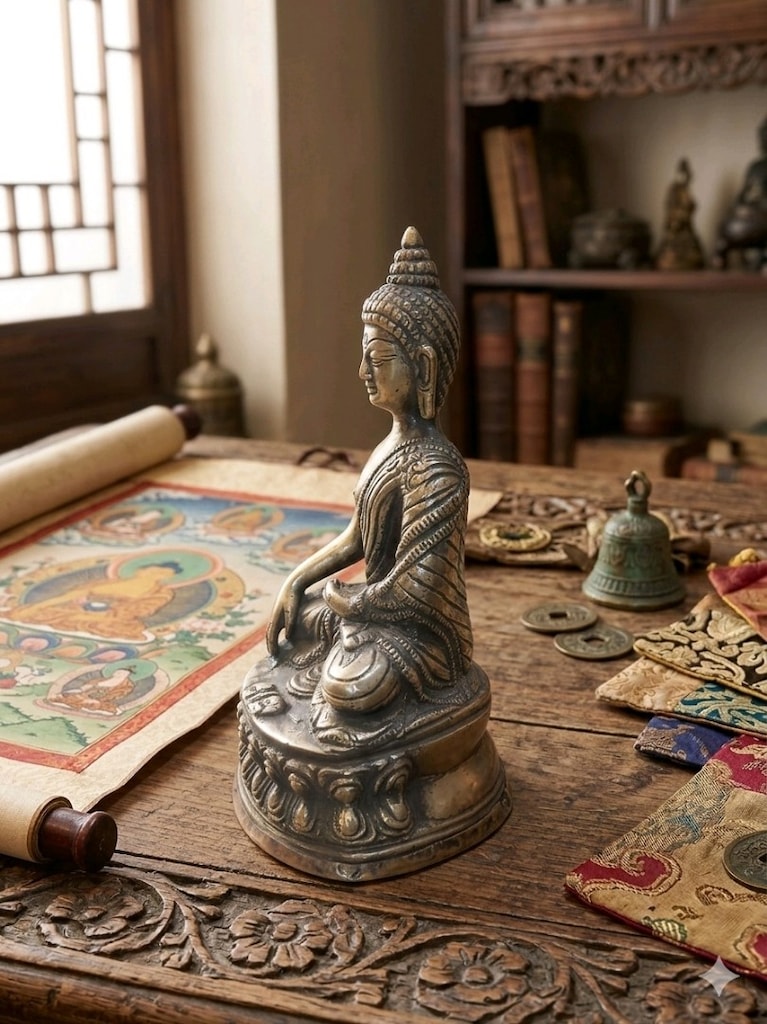 Bronz Buda Heykeli - 2