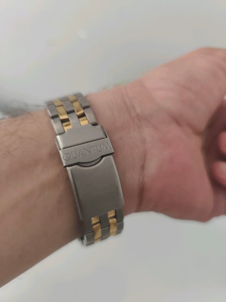 %100 Orjinal QUANTUM TITANIUM CHRONOGRAPH ERKEK SAAT - 11