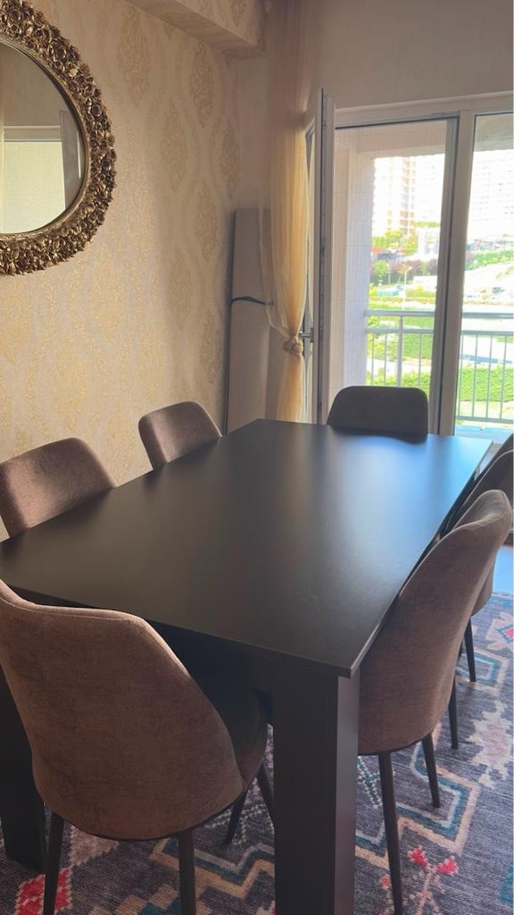 6 Kişilik Modern Yemek Masası Takımı – 6 Sandalyeli, Çok Temiz - 3