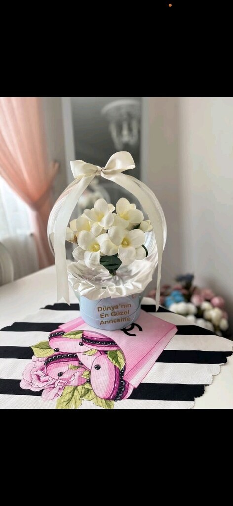 peluş tavşan ,balon içinde tavşan hediyelik ürünler - 8