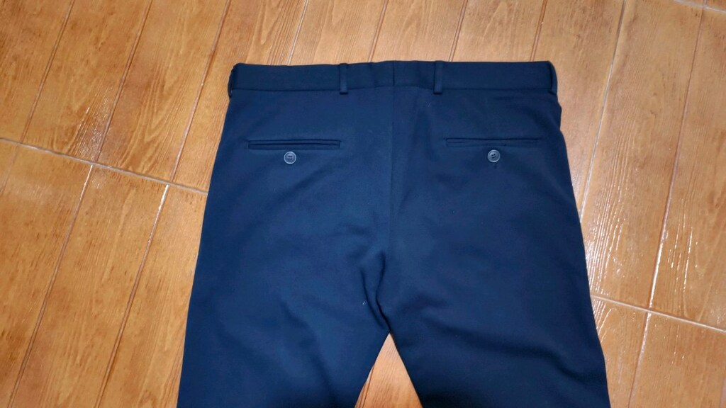 Erkek likralı koyu lacivert pantolon. - 8
