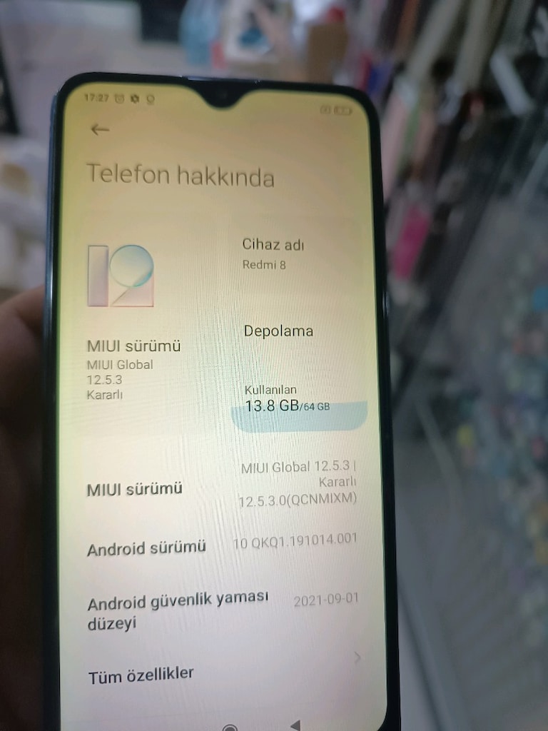 Temiz Redmi 8 - 64 GB Hafıza 4 GB RAM / Sorunsuz Çalışmaktadır - 2