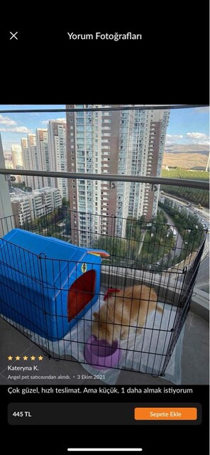 köpek çiti 60x90