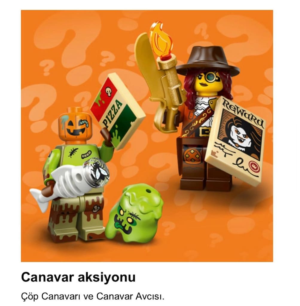 LEGO Minifigures 71052 Series 29 : Tam Set 12 adet farklı figür - 6