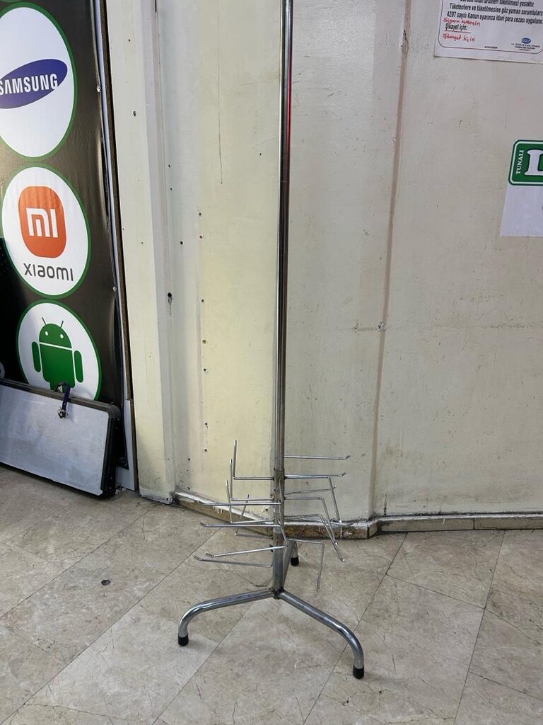 Metal tel askı stant - 7