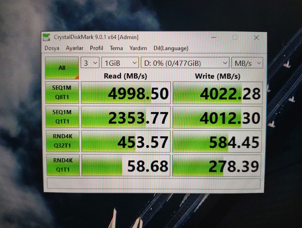 Micron 2550 512GB 2230 M.2 SSD - 5,000MB/s - 4,000MB/s - 2