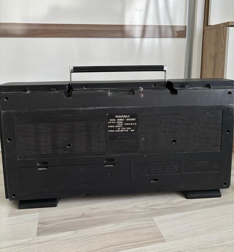 Panamax SEC-3030 Klasik Dev Boombox / Retro Teyp - Diri Kasa - 5