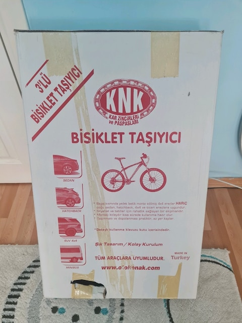 KNK 3'lü Bisiklet Aparatı