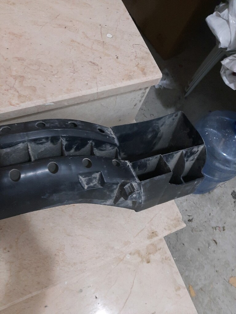 arka tampon darbe emici renault clio symbol dacia - 6