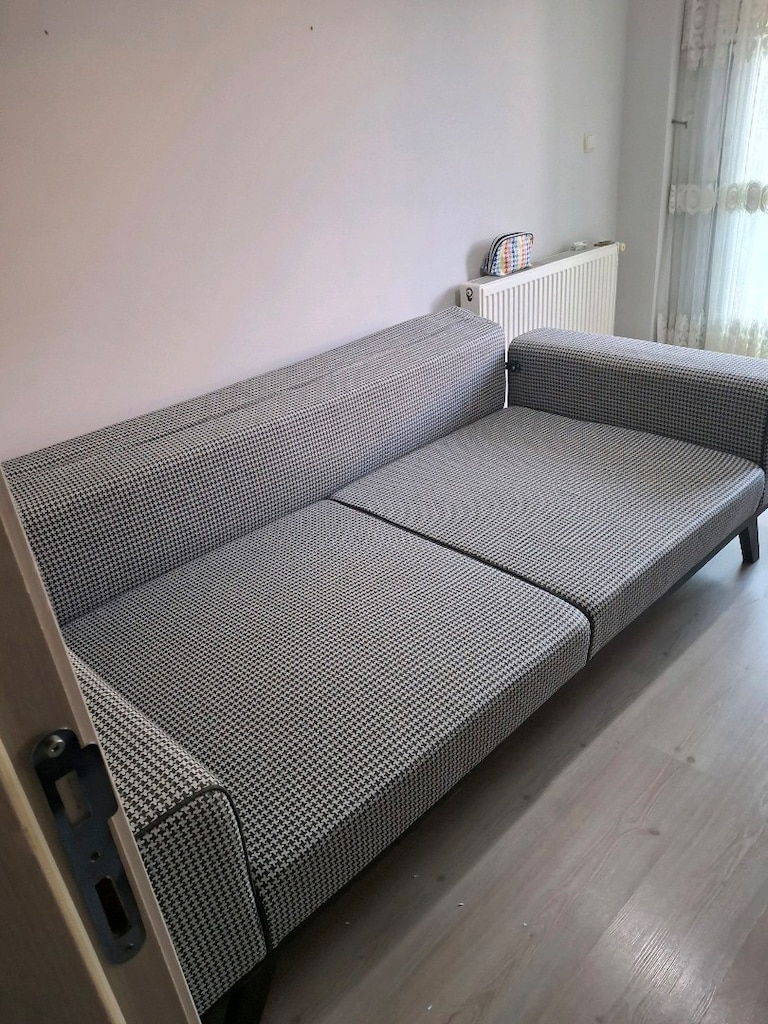 vivense sıfır 3 lü çekyat hiç kullanılmadı uzunluk 2.22.en 91 cm - 4