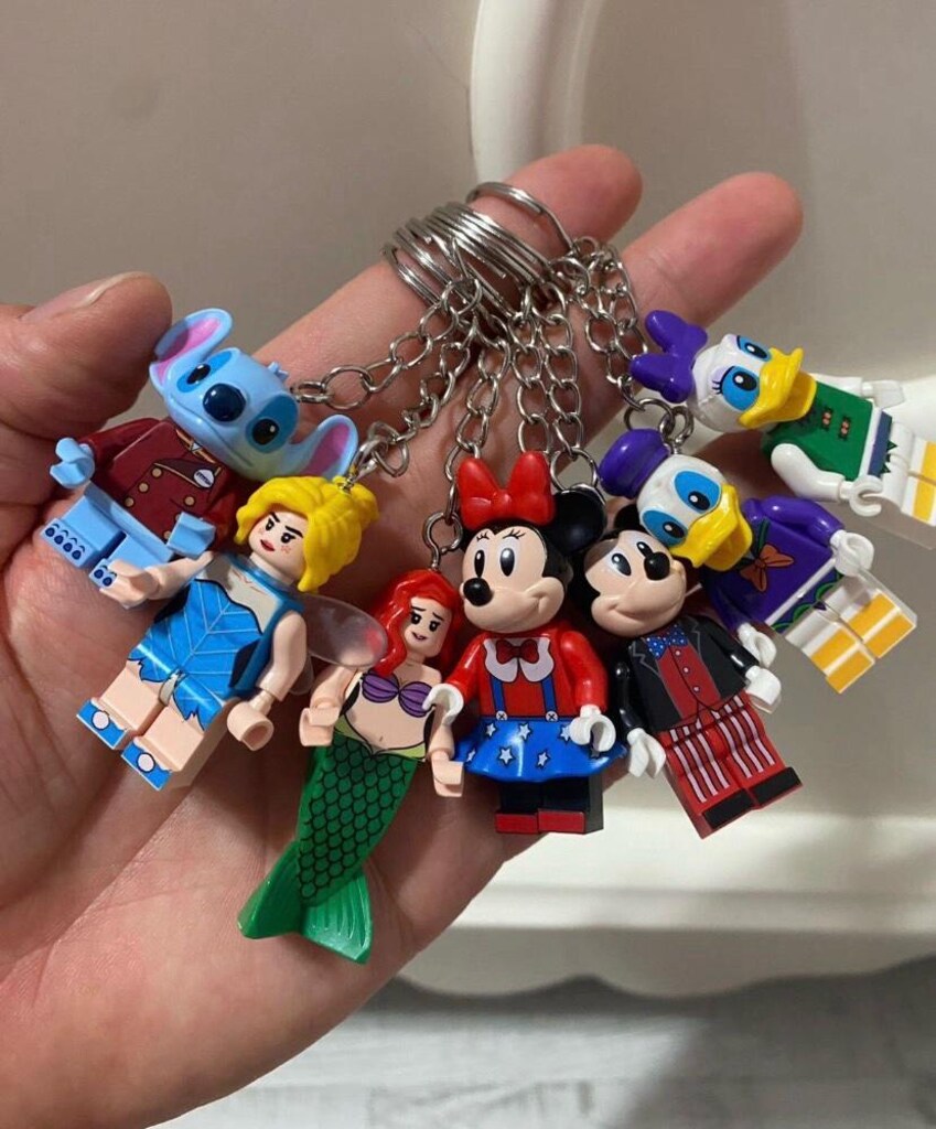 Lego Figürlü Anahtarlık Seti - 15