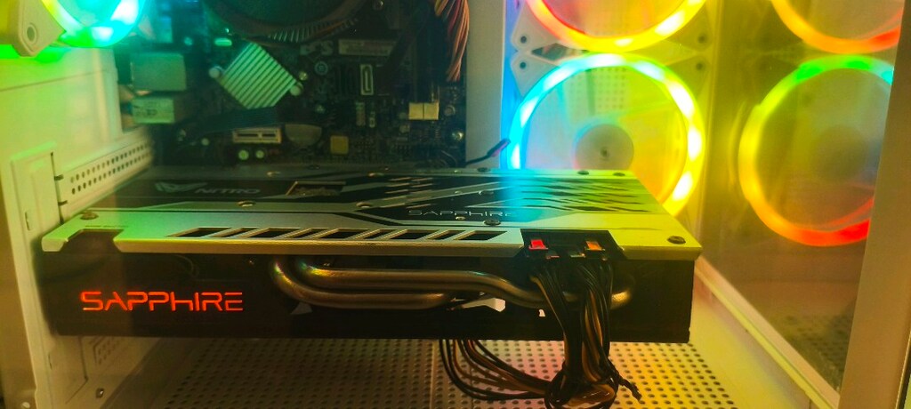 GAMİNG KASA. AKVARYUM..İ5 _12 RAM_8GB EK_SSD.1650 watt__. TAKAS OLUR - 3