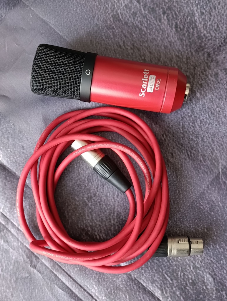 Focusrite Scarlett Studio CM25 Kondenser Mikrofon + XLR Kablo - 5