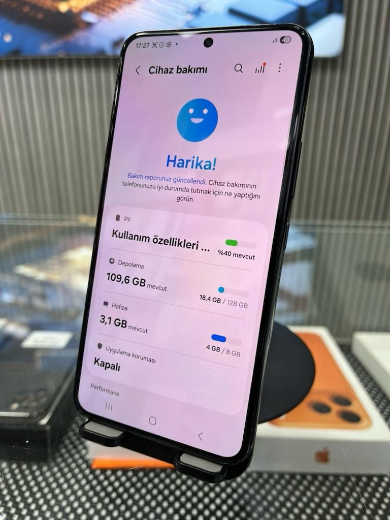 FIRSAT UYGUNA SAMSUNG S22 SİYAH TEMİZ!! - 8