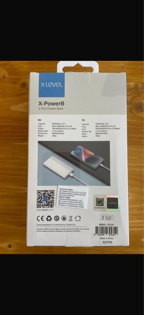 X- Level hızlı şarj powerbank - 2